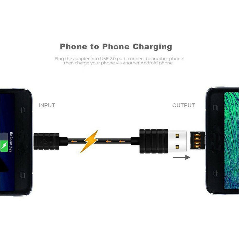 OTG Micro USB Type C Adapter USB-C Male to USB 2.0 Female Data Connector for Macbook Samsung Type C Micro USB OTG Cable Adapter