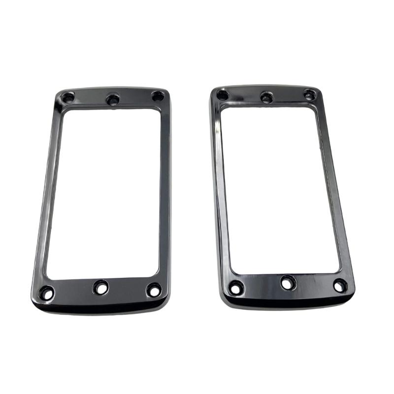 Прочный металлический звукосниматель Humbucker для электрогитары Простая установка Универсальная совместимость чёрный