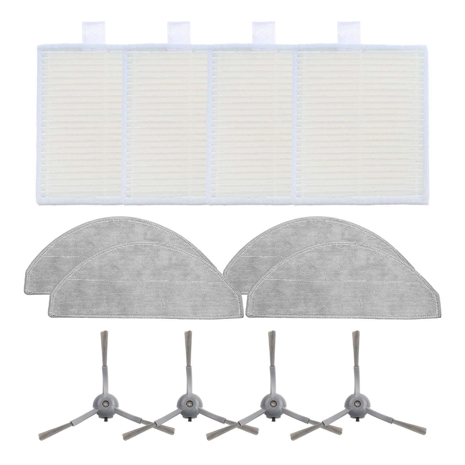 

1 Set Side Brush Filter Mop Cloth For Vyzzle D10 For ILIFE V20 For Laresar For L10 For Roidmi Eve For ROOK S Robotic Vacuum
