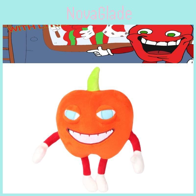 Pepperman Plush Toy From Pizza Tower Game