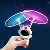 1 Set Astronaut Style Aircraft Helicopter Toys Mini Infrared Induction Flying Toy Induction Flying Machine Automatic Flight Toy