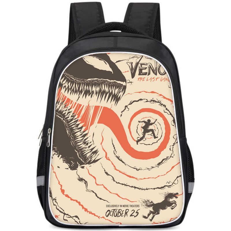 Versatile The Venom Last Dance Cartoon Pattern Backpack For School With High Durability And Comfort