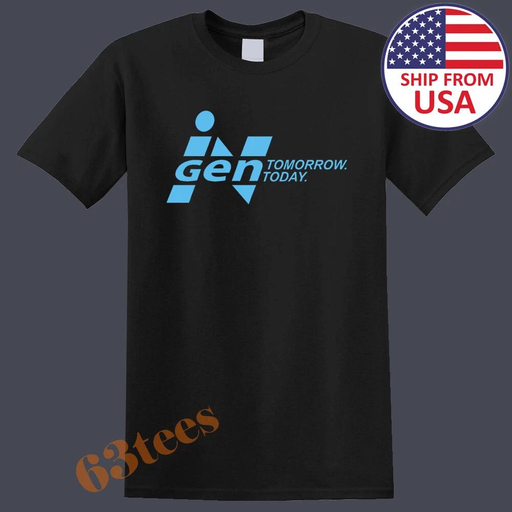 

Ingen In Gen Corporation Biosyn Dinosaur Movie Men s T-Shirt Women s Tee Top Unisex Black Size S to 3XL L