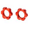 Splined Wheel Hex Hub Adapter Fit for Traxxas Slash 2WD Metal 12mm to 17mm Wheel Hex Adapter Red