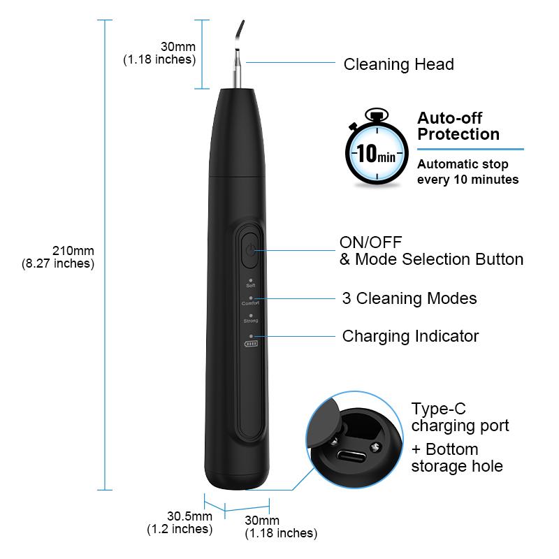Ultrasonic Dental Scaler for Cleaning Teeth