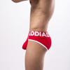 Men's 3D Cut Color-Block Triangle Underwear with Large Pouch & Wide Waistband