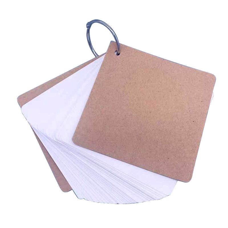 DIY Blank Postcards: Creative Writing, English Word, and Pinyin Greeting Cards