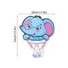 Kinder-Basketballkorb-Set, Cartoon-Design, Tiere, Basketballständer, Outdoor-/Indoor-Spiel, Sport, Spielspielzeug für Kinder