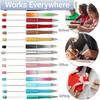 Beadable Writing Pens for Crafting 16-Color DIY izable Pen Set for School, Office & Creative Gifts | Smooth Writing, Stainless Steel Shaft