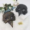 Feather Animal Mask Owl Mask Masquerades Mask Beak Feather Half Face Mask Halloween Cosplay Costume for Women Men Gift