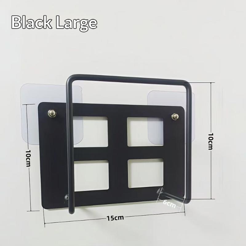 Compact Wall-Mounted Router Set-Top Box Holder No-Drill for Efficient Space Use