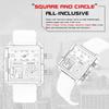 SANDA Watches Oversized Dial Multifunction Triple Movement Sporty Men's Electronic Quartz Watches