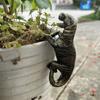 Resin Garden Sculptures Frogs Hedgehogs Turtles Sloths Monkeys Cats Dinosaurs & Hanging Planters Outdoor Decor