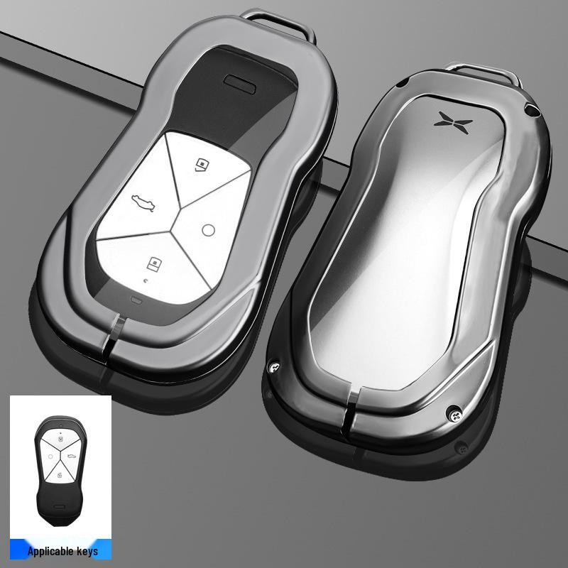 Compatible Key Cover for Xiaopeng 2022 P7/P5, 2021 G3/G3i Models - Unisex Protection & Shell Buckle