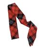 Silk Scarf, Long Strip Printed Plaid Scarf, Narrow Version Tie, Personalized Trend Headscarf, Bow Headband, Belt, Waist Tie.