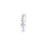 1Pc Inlaid With Stone Nose Ring Adjustable Piercing Nose Ring Cartilage Ring Jewelry
