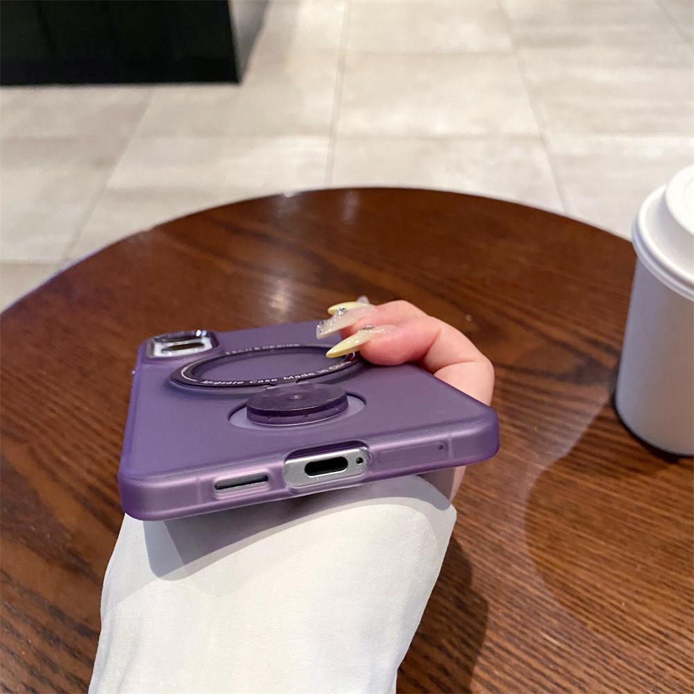 For Samsung Galaxy S25 Edge Case Compatible with MagSafe Kickstand TPU+PC Phone Back Cover