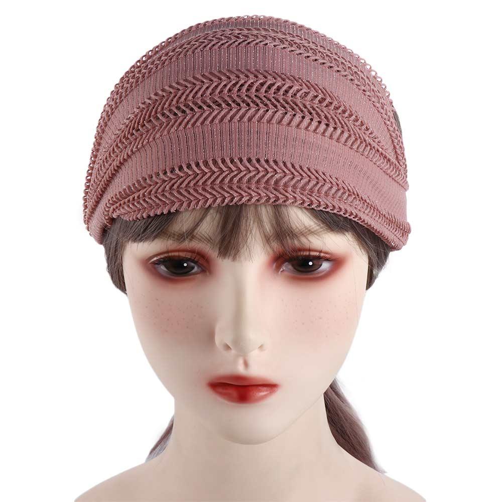 Wash Face Mesh Solid Color Wide Edge Headband Headdress Female Hair Hoop Korean Style Hair Band