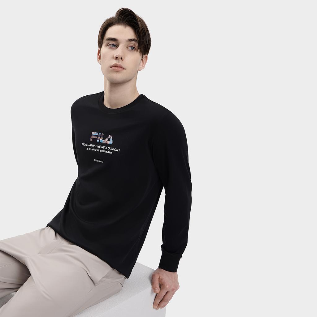 Neue FILA T-Shirts Herren Jet Black F11M338204FBK