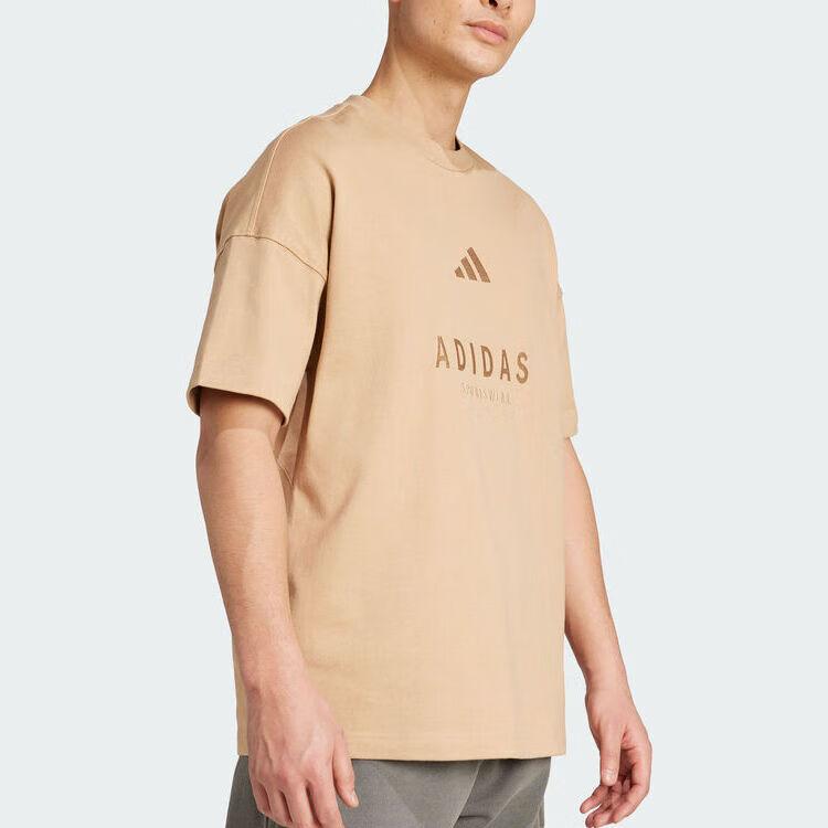 Adidas Sports Casual Pullover Short Sleeve T-Shirt Men Tops JL6551