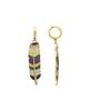 Luxenter Multicolored Zirconia and 18k Gold Plated Earrings - Muisem