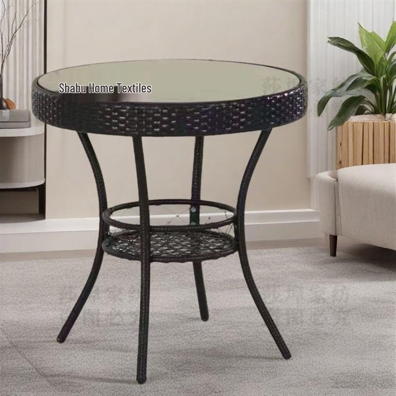 Eleganter Handgewebter Wasserdichter Rattanstuhl - Verdicktes, Hochwertiges Design für Zuhause