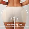 Flarixa Hip Pads Shapewear Panties Butt Lifter Shaper Tummy Control Underwear Boxers Enhance Buttocks Modeling Shorts Ice Silk