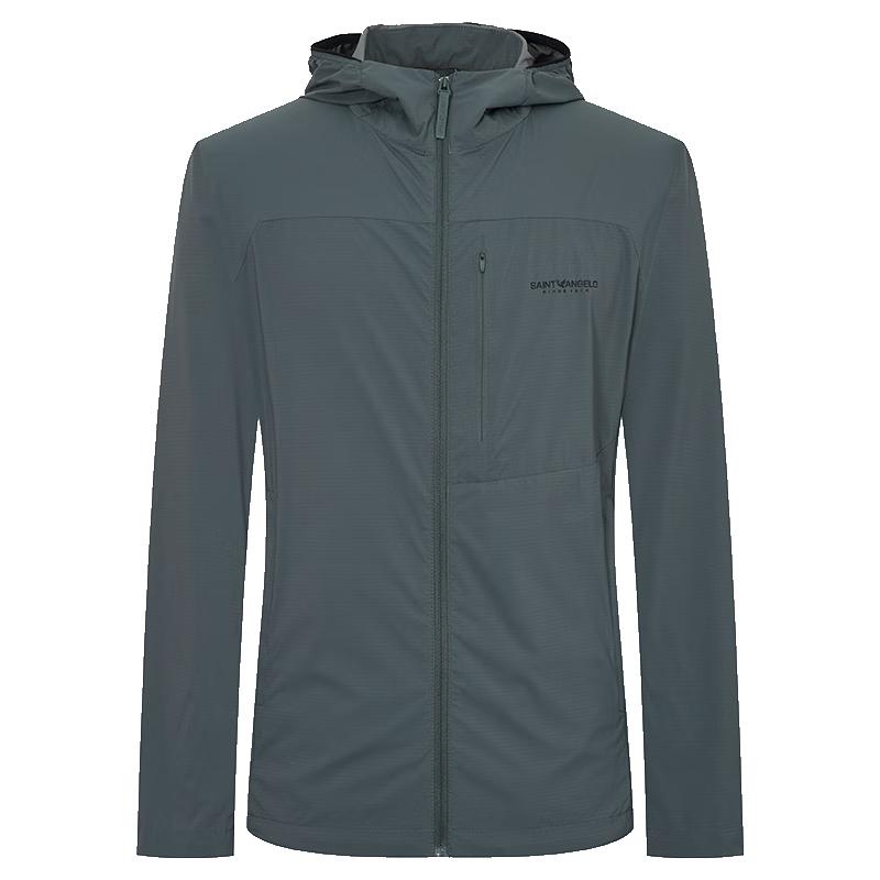 

BBN Men s Hooded Casual Thin Softshell Jacket ESV241905U 2XL (52)