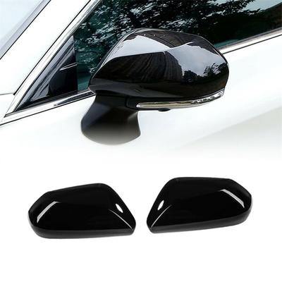 Replacement Rearview Side Mirror Covers Cap for Toyota Camry 2018    Carbon Fiber Gloss Black Car Side Mirror Cover