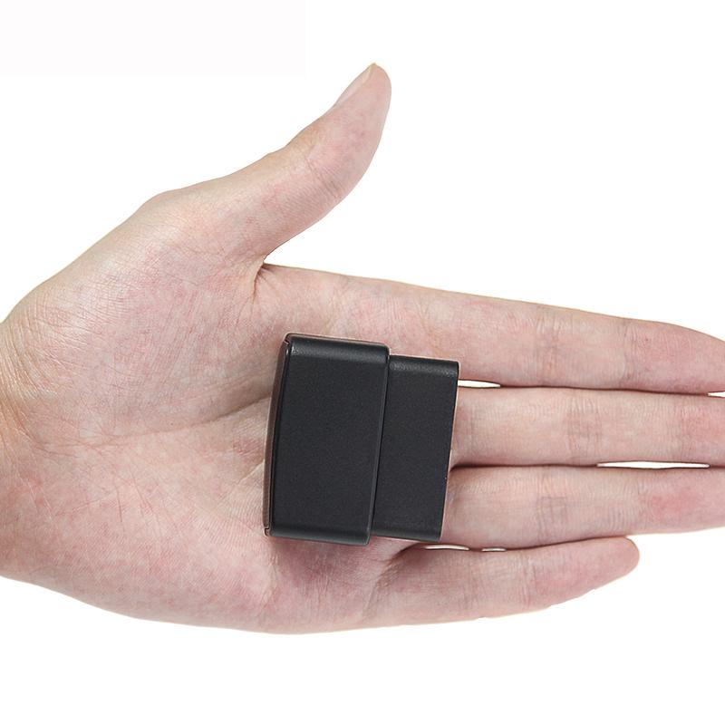 Mini OBD Monitor Sound GPS Tracker Car GSM Tracking Device GPS Locator Vibration Power Off Alert Lifetime Platform Support