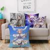Anime C-Cowboy Bebops Pillow Covers Cartoon Sofa Decorative Home Double-sided Printing Short Plush Cute Cushion Cover