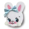 Shinada Global SWIMMER Face Plush Badge, Riverny, 5x2x5cm, Plush Badge, Animal, Dreamy, SWBA-0100RI