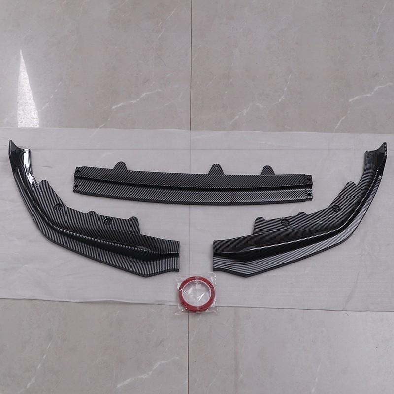 Front Bumper Lip Splitter Carbon Black For BMW 3 Series G20 G28 M-Sport 19-2022