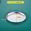 ZISIZ Gold Stainless Steel Oval Roasting & Serving Pan