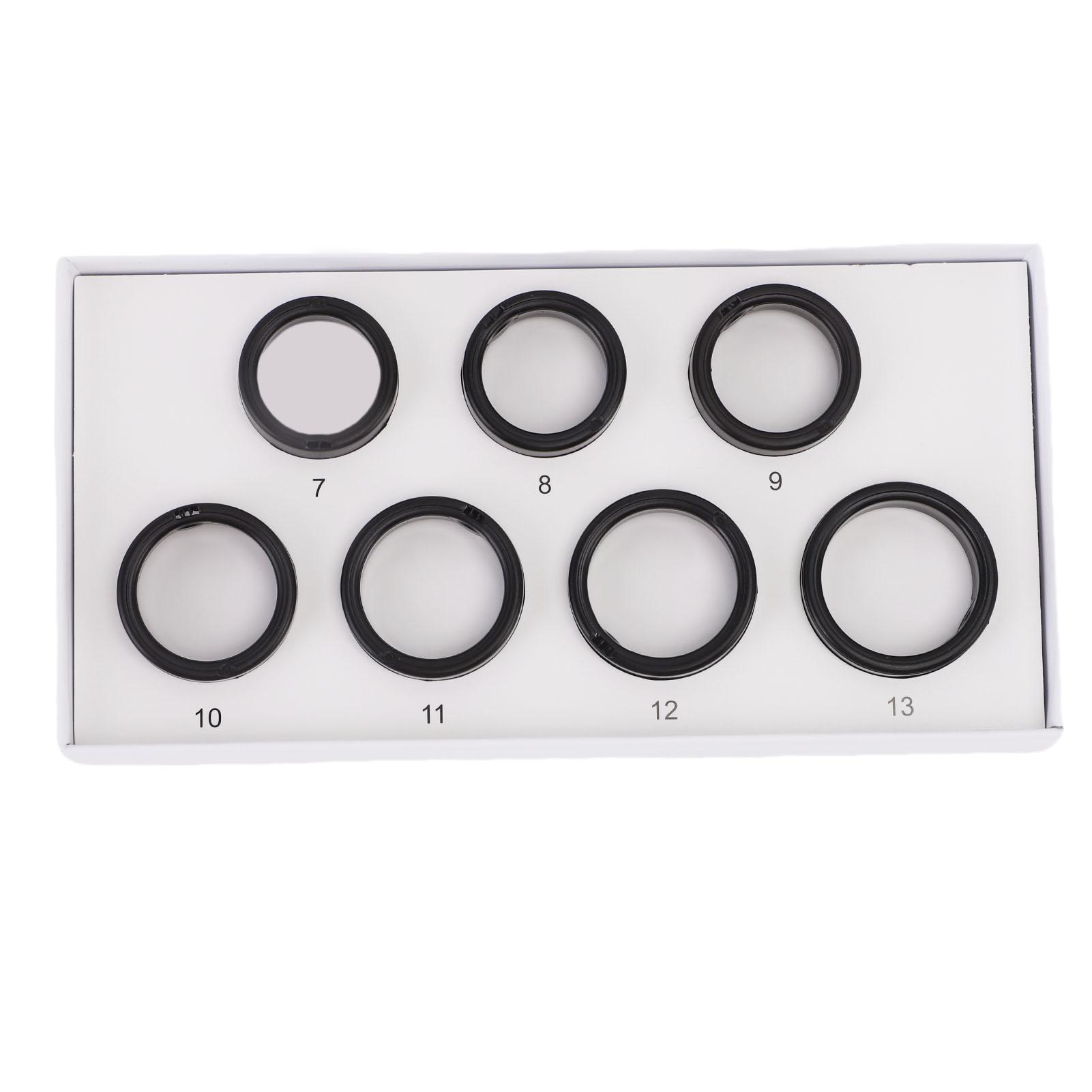 Konnwei Smart Ring Health Tracker Sizing Kit Measuring Tool Smart Ring Sizer With 7 To 13 Sizes For Fingers