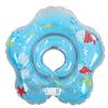 Baby Swimming Ring Thicken Inflatable Prevent Air Leakage Baby Swimming Gear with Bells for Newborn Blue 8.5cm 3.3in