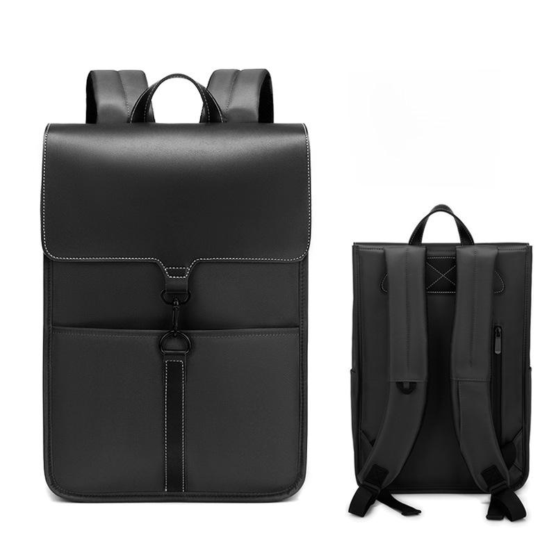 14-Inch Waterproof Oxford Business Backpack – Unisex Korean Style for Commuting
