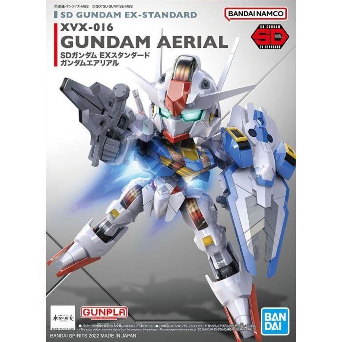 Kit De Modèle - BANDAI - Gundam Aerial - Plastique - Blanc - 14 Ans Et Plus