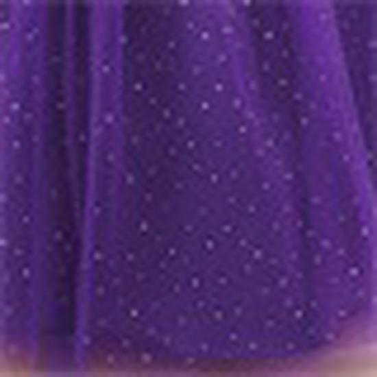 2025 Girls' Rhinestone Princess Dress with Puff Sleeves and Mesh Skirt for Holiday Performance