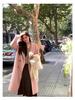 Women's Korean Style Double-Sided Wool Coat - Fashionable, Loose, Slimming, Versatile, Mid-Length, Lazy Style