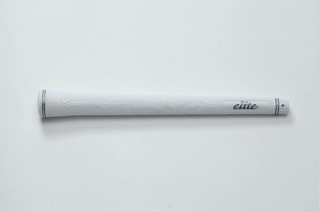 Elitegrips Golfgriff MX55 Set Silber Weiß mit Backline 7-teilig (SW)