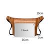 WEIXIER Men's Leather Sling Bag Crossbody Shoulder Bag Waterproof Messenger Waist Chest Bag Briefcase Travel Bag