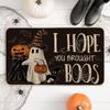 Halloween Carpet, Stain-Resistant And Wear-Resistant Household Entrance Floor Mat, Bathroom Floor Mat, Home Decoration