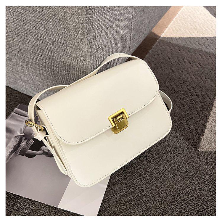 2024 Retro-Style Women's Small Square Commuter Shoulder Bag - Classic & Versatile