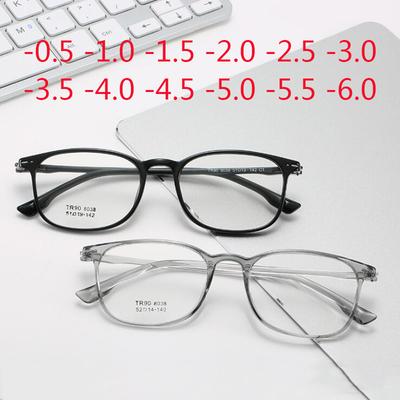 Oval Frame Prescription Eyeglasses New Optical Myopia Glasses -0.5 -1.0 -1.5 -2.0 -2.5 -3.0 -3.5 -4.0 -4.5 -5.0 -6.0