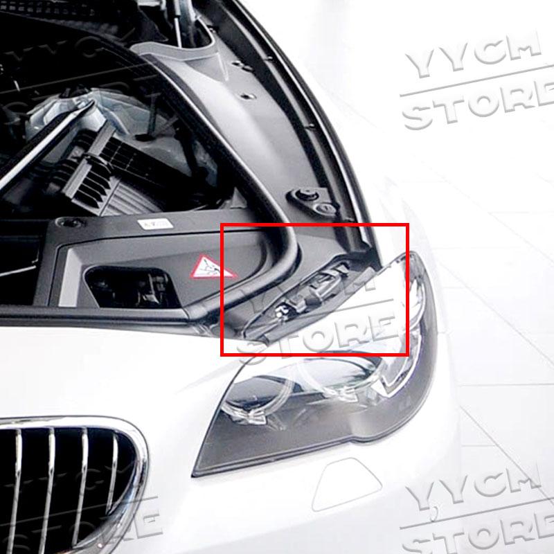 Στεγανωτικές Ταινίες Εμπρός Προβολέων Αυτοκινήτου Διακοσμητικά Αντικατάσταση Φλάντζας Προβολέα 63117240367 63117240368 Για Σειρά 5 F10 F11 F18 LCI