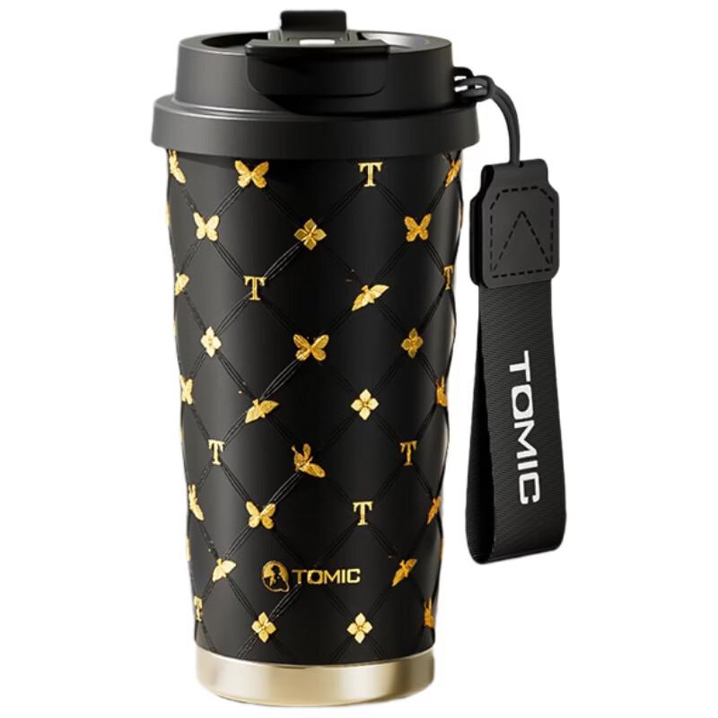 TOMIC Titanium Lid Portable Coffee Cup