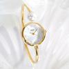 GEDI Women's Pearl Bracelet Watch Elegant Wristwatches Gifts Quartz Ladies Watches Luxury Niche Fashion Casual