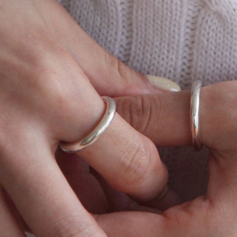 

MCCOII basic bold ring (3mm, 2type) matte