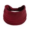 Women's Solid Color Elastic Yoga Headband - Wide, Sweat-Absorbing Sport Macaron Design